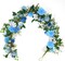Artificial Flower Garland Decor, 5.3Ft Spring/Summer Garland Floral Garlands for Indoor Outdoor Home Wedding Arch Porch Stair Backdrop Year Round Decor